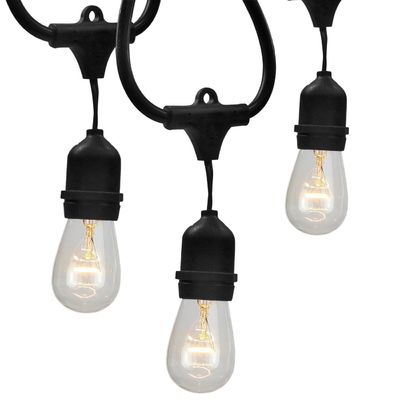 Προσαρμοσμένο χρώμα G40 Festoon Globe String Catenary Light Ηλιακό