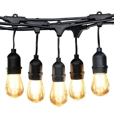 Εταιρεία κατασκευής 500m Connect Solar Led Outdoor String Light Θερμοκρασία εργασίας -20-40 C
