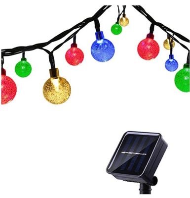 PVC εξωτερική διακόσμηση Dimmable Shatterproof LED ηλιακό φανέλα λάμπα