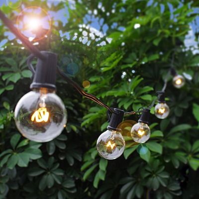 Φωτισμός εξωτερικού PVC E26 E27 S14 Edison Bulb Include Πυρόστερο LED G40