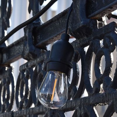 Χριστούγεννα ΚΕΦΑΙ Φανταστικό Φώτα LED Κουρδίας Κεραμίδιο