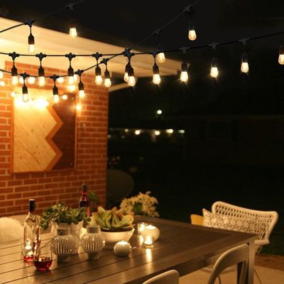 20 λαμπτήρες μπαταρία LED 120V String Light μπάλες για εξωτερικό κήπο patio party IP65