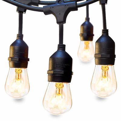 Προσαρμοσμένο χρώμα G40 Festoon Globe String Catenary Light Ηλιακό