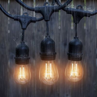 100V-220V Προσαρμοσμένο μέγεθος Αστροειδής LED γιρλάντα για εξωτερικό κήπο