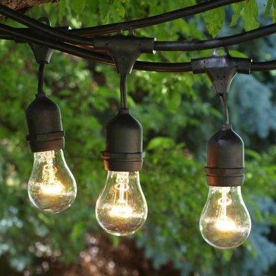 Διακόσμηση Χριστουγεννιάτικα φώτα Led String Εξωτερικά S14 Shatterproof Edison Bulbs