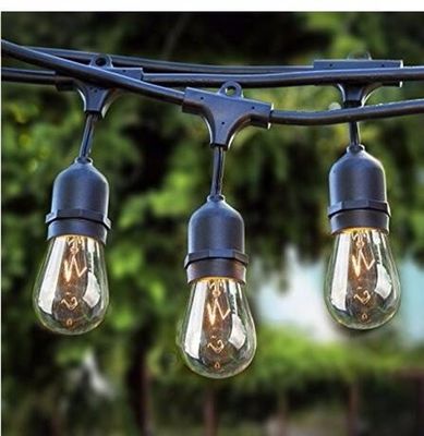 Διακόσμηση Χριστουγεννιάτικα φώτα Led String Εξωτερικά S14 Shatterproof Edison Bulbs
