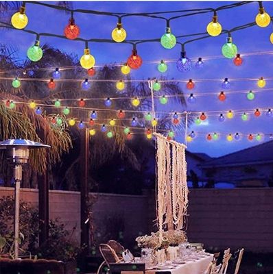 PVC εξωτερική διακόσμηση Dimmable Shatterproof LED ηλιακό φανέλα λάμπα
