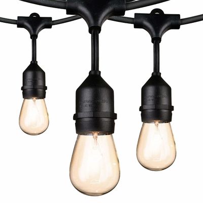 Εξωτερικό Φέστον λάμπα Globe Γκάρλαντ B22 E27 Socket String Φως 220v