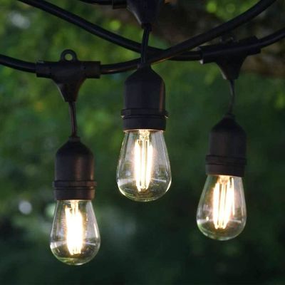 Εξωτερικό Φέστον λάμπα Globe Γκάρλαντ B22 E27 Socket String Φως 220v
